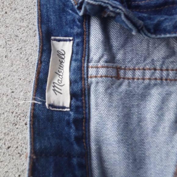 Madewell Rigid Skinny Raw Hem Distressed Jean's 25 Taller - Picture 11 of 11